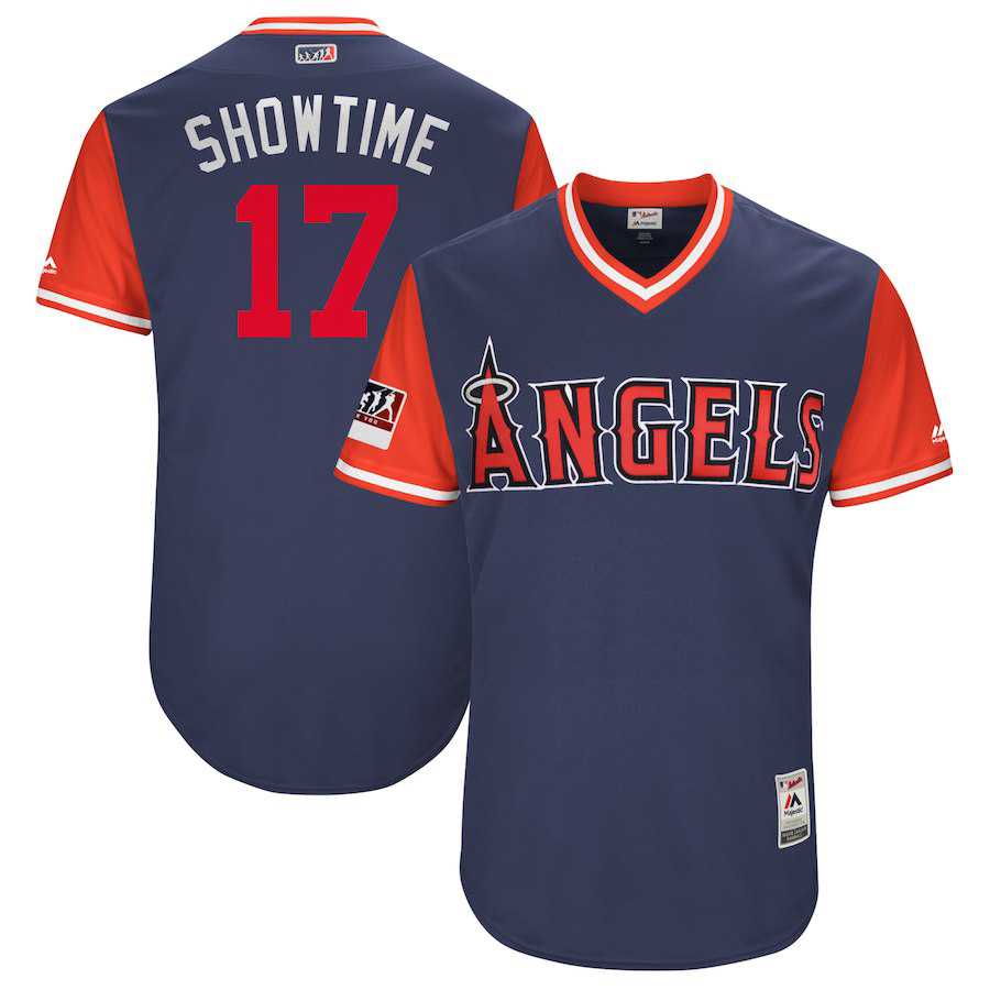 Angels 17 Shohei Ohtani Showtime Navy 2018 Players Weekend Stitched Jersey Dzhi,We sell and wholesale Angels 17 Shohei Ohtani Showtime Navy 2018 Players Weekend Stitched Jersey Dzhi on line form chian!